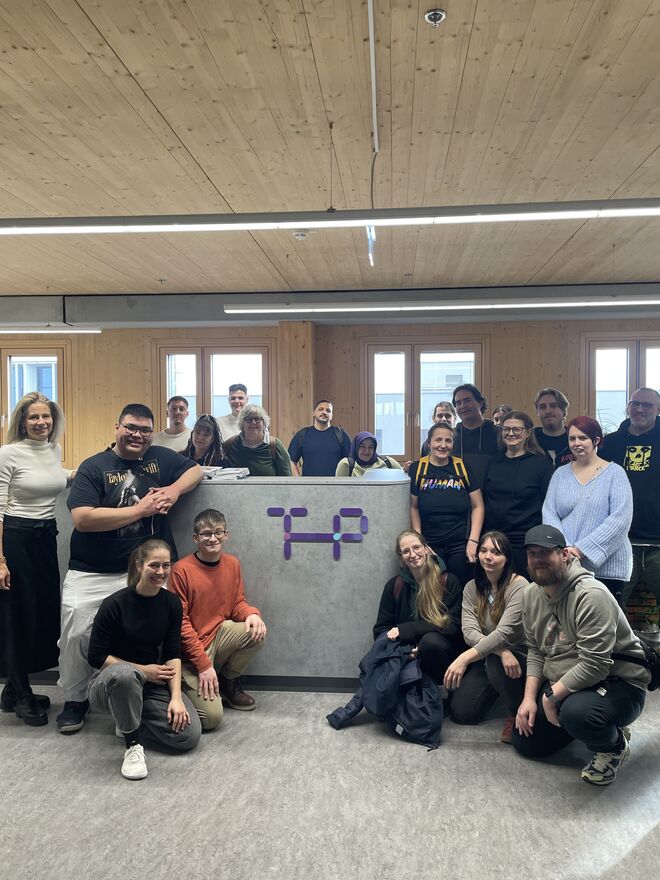 Klasse der Wiener Schule für Sozialberufe zu Gast bei Tech2people